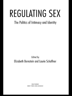 cover image of Regulating Sex